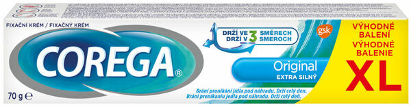 Corega Original extra silný XL 70g porovnat ceny