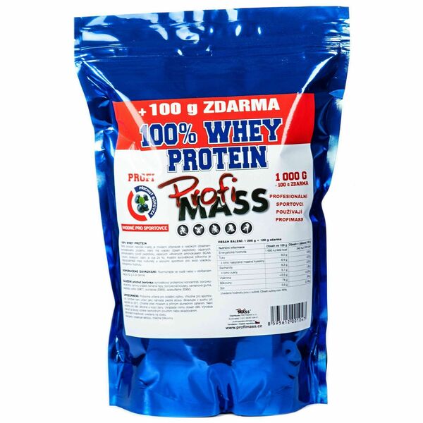 Profimass Profi 100% Whey Protein borůvka 1100g porovnat ceny