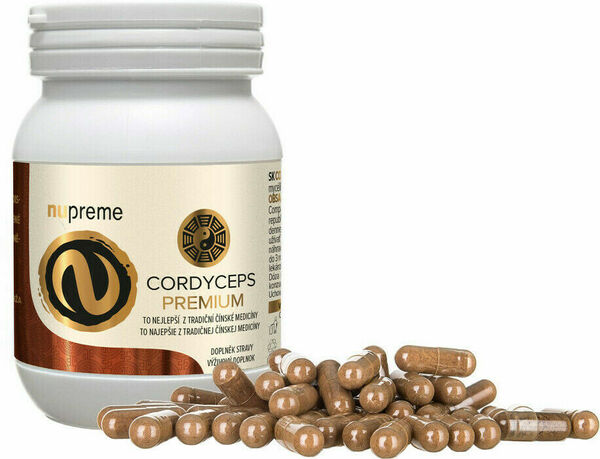 Nupreme Cordyceps extrakt 100 kapslí porovnat ceny