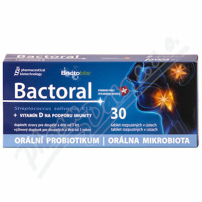 Bactoral + Vitamín D 30 tablet porovnat ceny