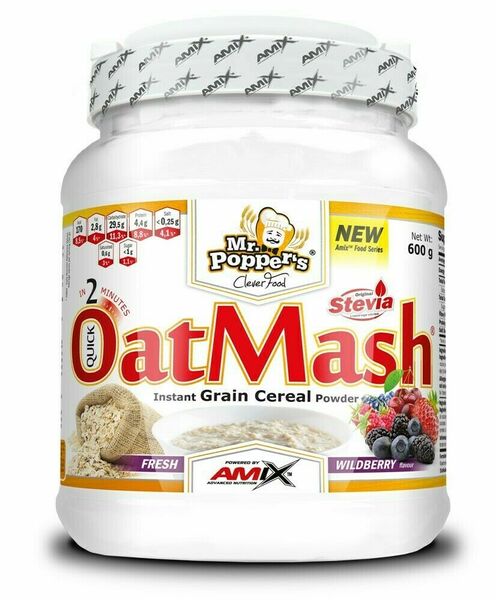Amix Oat Mash, fresh wildberry, 600g porovnat ceny