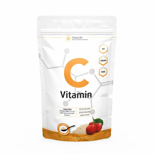 VitasLife 100% Přírodní Vitamín C BIO 100g porovnat ceny