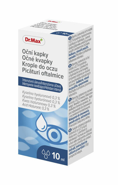 Dr.Max Oční kapky 0,3% HA 10 ml porovnání ceny