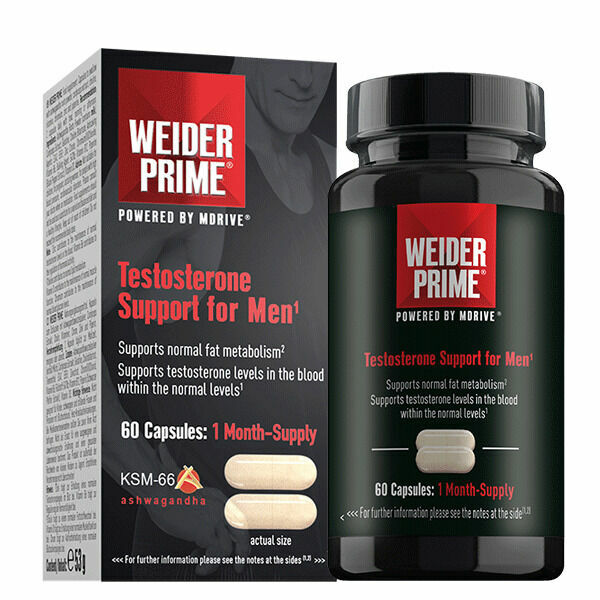 Weider Prime Testosterone Support for Men 60cps porovnat ceny