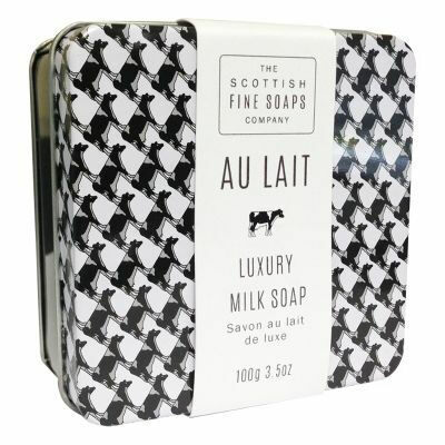 Scottish Fine Soaps Au Lait mýdlo v plechové dóze 100 g porovnat ceny