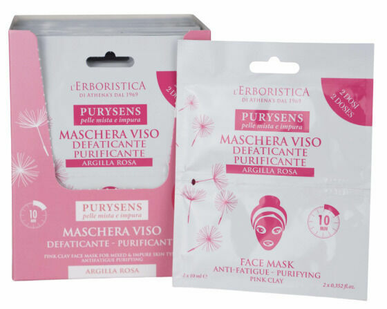 Erboristica Pleťová maska s růžovým jílem čistící 2x10ml porovnat ceny