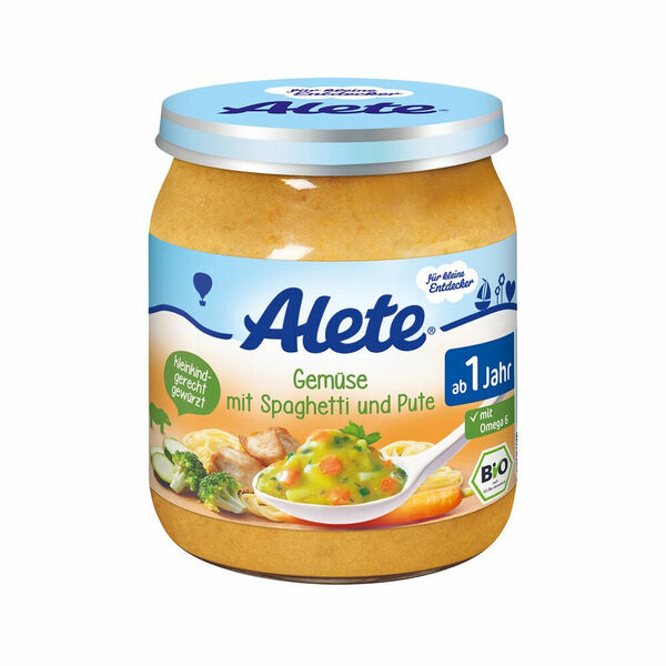 ALETE Bio Zelenina se špagetami a krůtím masem 250 g porovnat ceny