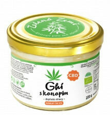 Zelená Země CBD Ghí s konopím BIO 220g porovnat ceny