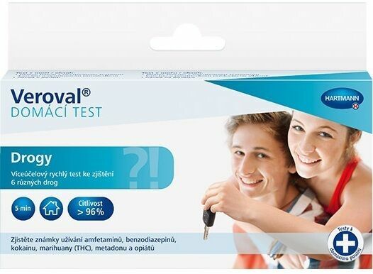 Veroval drogy domácí test porovnat ceny
