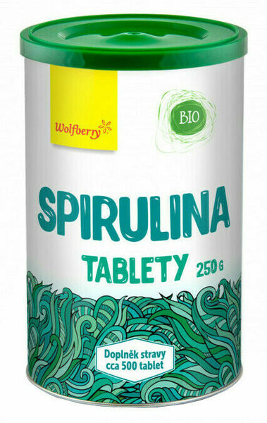 Wolfberry  Wolferry Spirulina BIO 250g 500tbl porovnat ceny