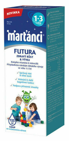 Walmark Marťánci Futura sirup 1+ 125 ml porovnat ceny
