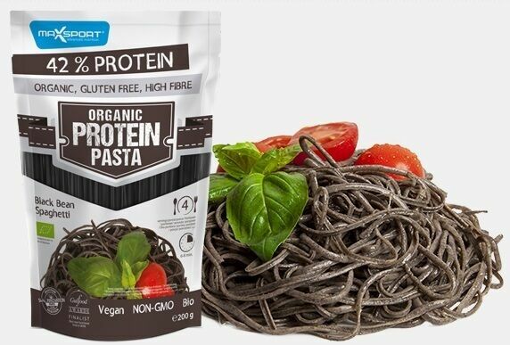 MaxSport  PROTEIN PASTA černá fazole BIO 200g porovnat ceny