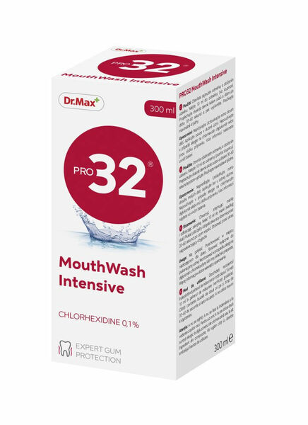 Dr.Max PRO32 MouthWash Intensive ústní voda 300 ml porovnat ceny