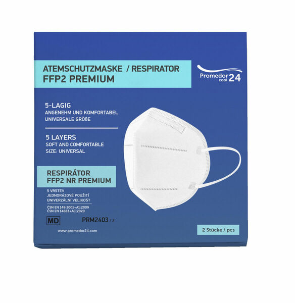 Respirátor FFP2 PREMIUM 2 ks porovnat ceny