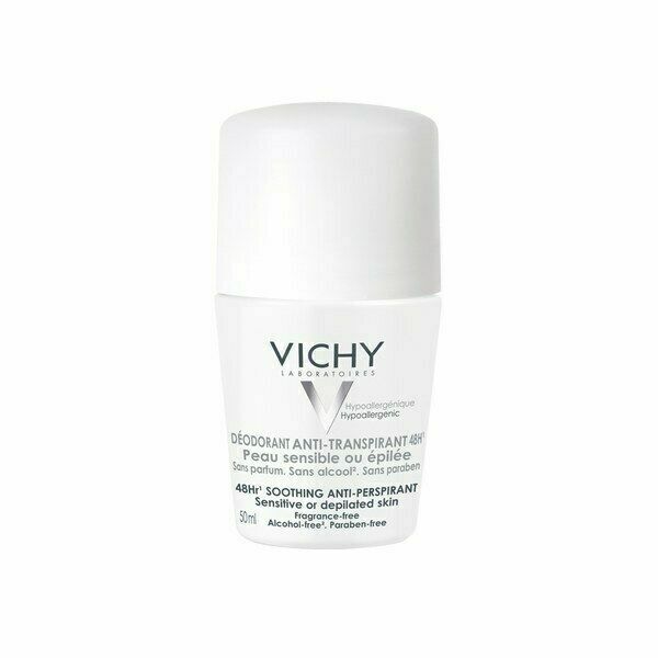 Vichy Antiperspirant 48H Deodorant na citlivou nebo depilovanou pokožku 50ml porovnat ceny