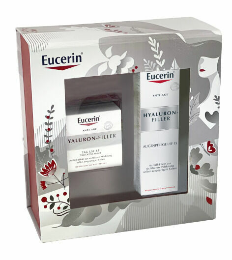 EUCERIN HYALURON-FILLER denní krém 50ml + oční krém 15ml porovnat ceny