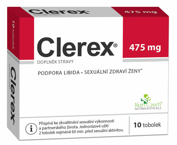 Clerex 475mg pro ženy 10 tobolek porovnat ceny