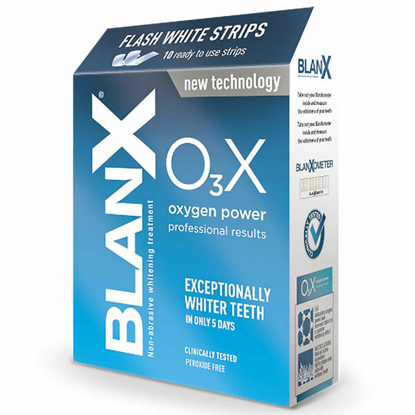 BLANX O₃X Flash White Strips Bělicí pásky 10 ks porovnat ceny