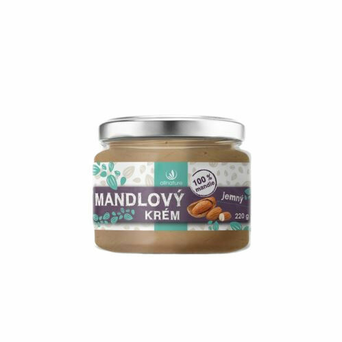 Allnature Mandlový krém 220g porovnat ceny