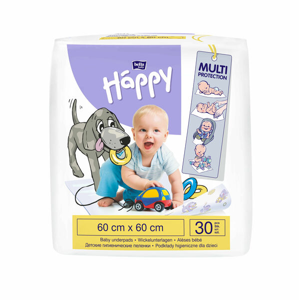 Bella Happy  Bella Baby HAPPY Dětské podložky 60x60cm 30ks porovnat ceny
