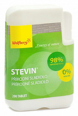 Wolfberry STEVIN přírodní stolní sladidlo 200 tablet porovnat ceny