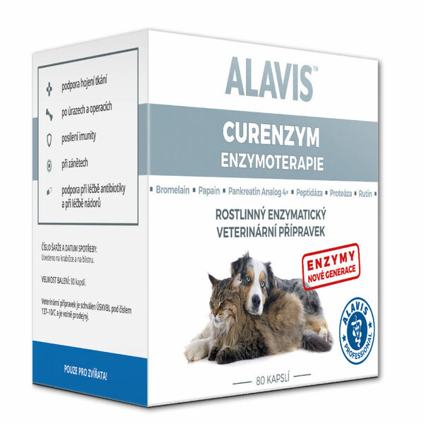 ALAVIS Curenzym Enzymoterapie a.u.v. 80 kapslí porovnat ceny