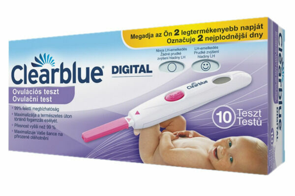Clearblue ovulační digitální test 10ks porovnat ceny