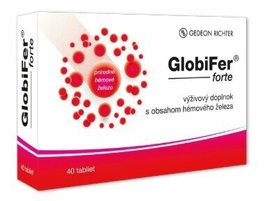 GlobiFer forte 40 tablet porovnat ceny