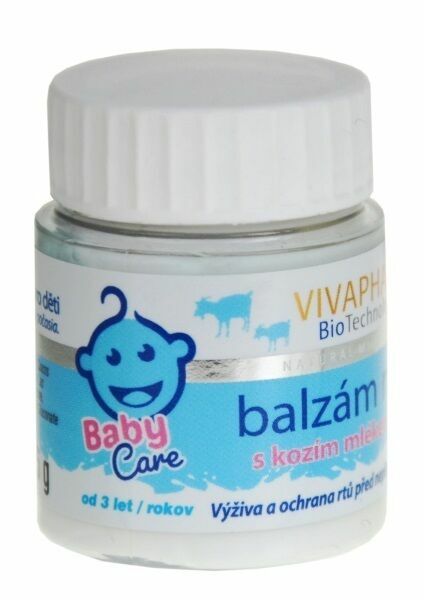 VivaPharm Kids Balzám na rty s kozím mlékem 25ml porovnat ceny