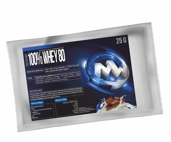 MAXXWIN 100% WHEY 80 čokoláda 25g porovnat ceny