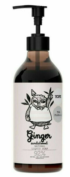 Yope Tekuté koupelnové mýdlo s TGA formulí zázvor a santalové dřevo 500ml porovnat ceny