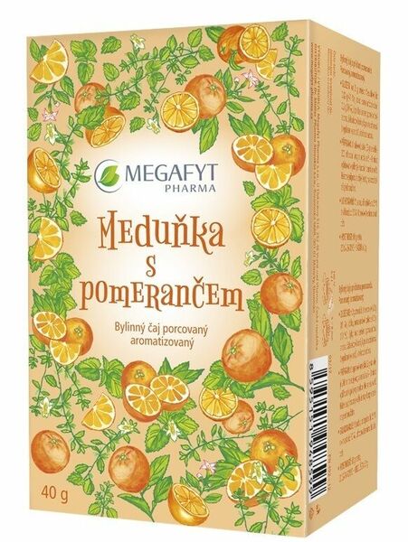 Megafyt Ovocný Meduňka s pomerančem 20x2g porovnat ceny