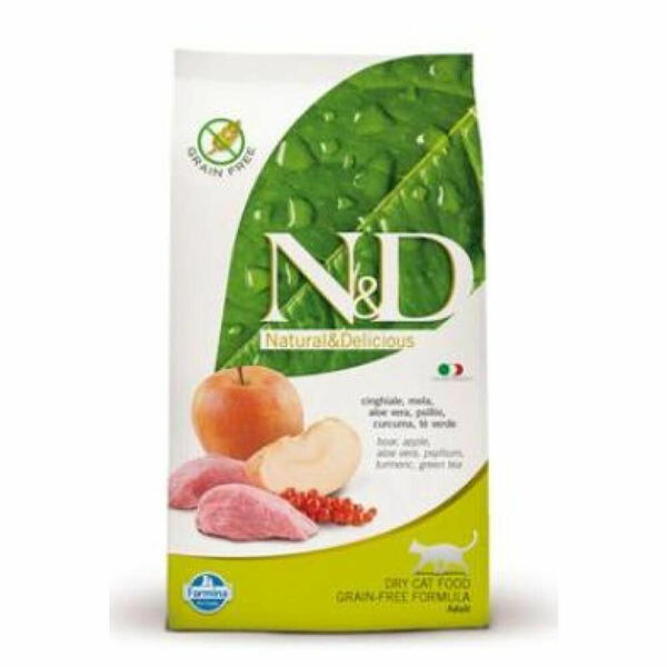 N&D CAT Adult Boar & Apple 1,5kg porovnat ceny