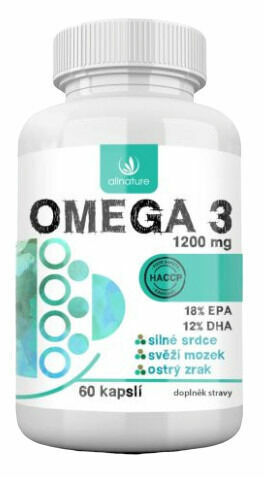 Allnature Omega 3 60cps porovnat ceny