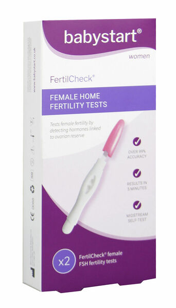 BabyStart FertilCheck Test Ženské plodnosti 2 použití porovnat ceny