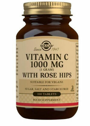 Solgar Vitamín C 1000 mg se šípkem 100tbl porovnat ceny