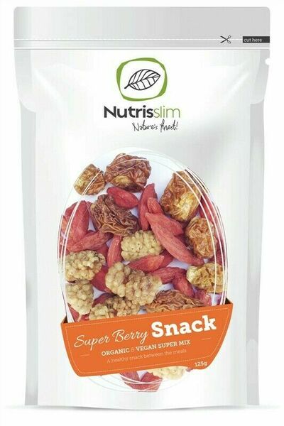 Nutrisslim  Super Berry Snack 125g Bio porovnat ceny