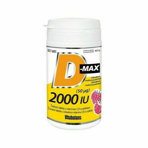 D-Max 2000 IU tbl.90 porovnat ceny
