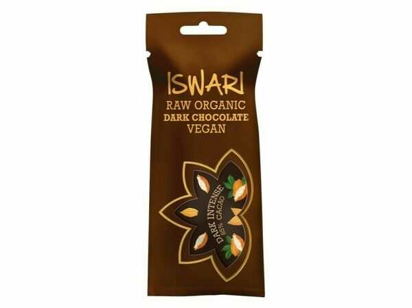 Iswari Bio čokoláda Dark Intense 40g porovnat ceny