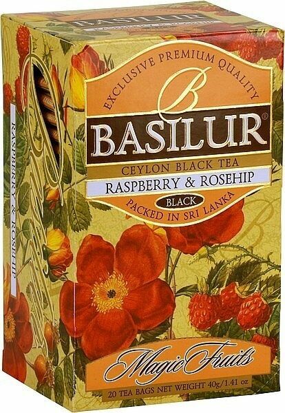 BASILUR Magic Raspberry & Rosehip 20x2g porovnat ceny