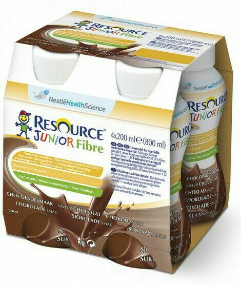 Resource Junior Fibre Kakao perorální roztok 4x200ml porovnat ceny