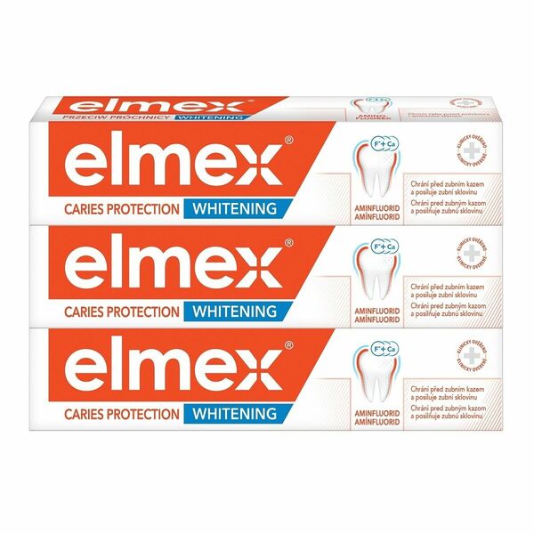 Elmex Caries protection Whitening 3x75ml porovnat ceny