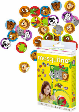 MosquitNo Samolepky SpotZzz Safari uvolňující citronelovou vůni 5x6ks porovnat ceny