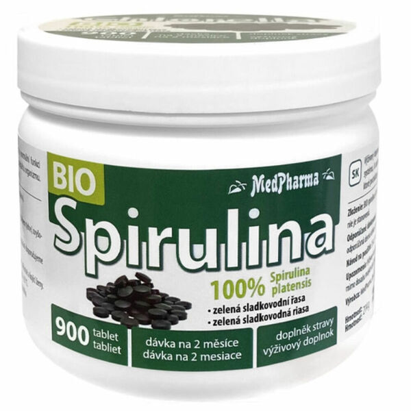 MEDPHARMA Spirulina 900 tablet BIO porovnat ceny