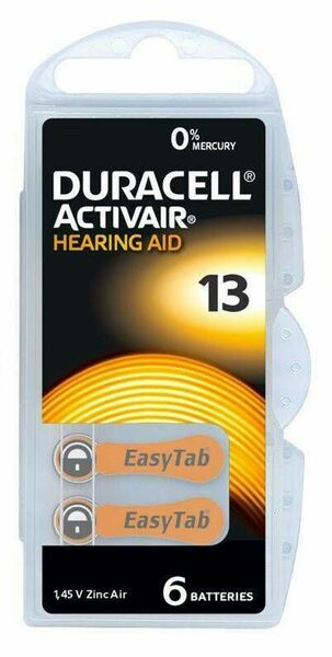 Duracell DA 13 P6 Easy Tab porovnat ceny