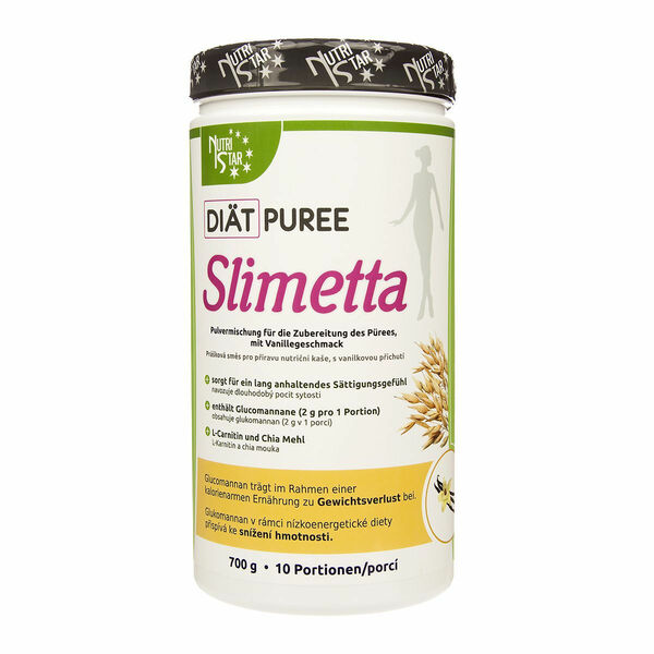 Nutristar Diät Puree SLIMETTA kaše 700 g vanilka porovnat ceny