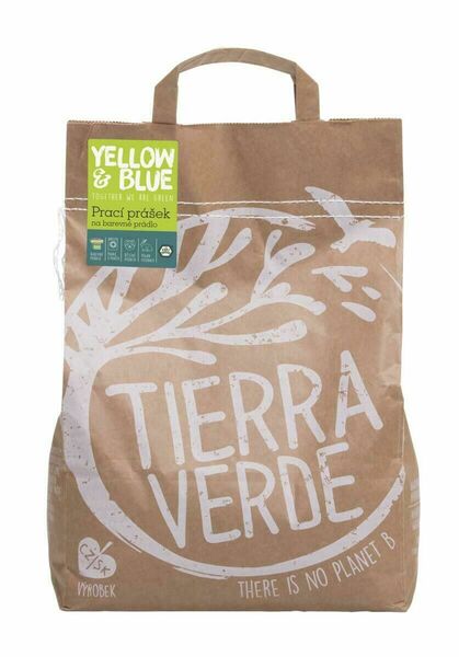 Yellow&Blue Prací prášek na barevné prádlo, papírový pytel 5kg porovnat ceny