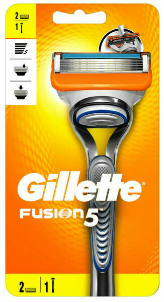 Gillette FUSION holicí strojek s 2 náhr. břity porovnat ceny