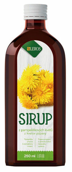 LEROS Sirup z pampeliškových květů 250ml porovnat ceny