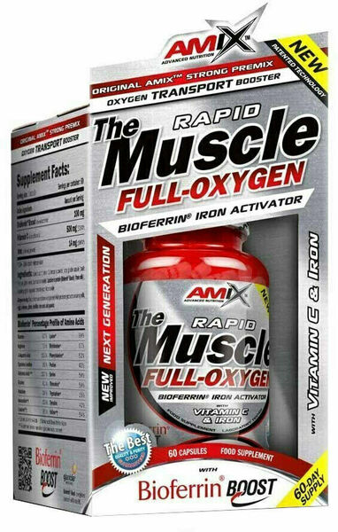 Amix The Muscle Full - Oxygen with Bioferrin Boost, 60 kapslí porovnat ceny